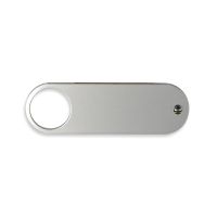 Namensschild NS8 72x22x1mm Alu