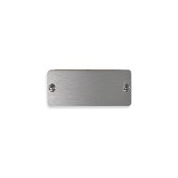 Namensschild NS11 45x19x1mm CNS