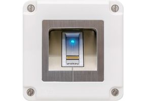 Micro-Adapter UP Chromstahl NV RFID WE