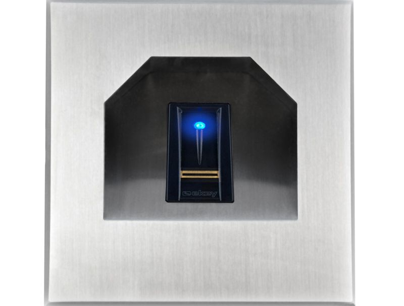 Wandeinbauset UP Chromstahl