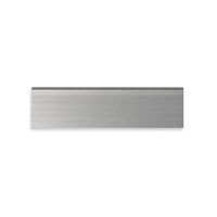 Namensschild NS67  67mm Alu farblos