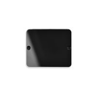 Namensschild NS5 45x38mm schwarz