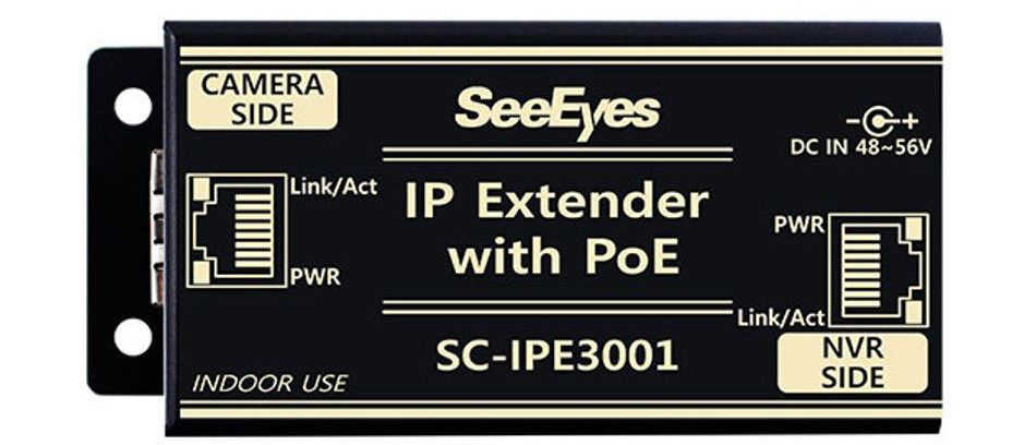 Ethernet, PoE Extendeur SC-IPE3001