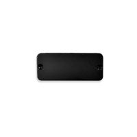 Namensschild NS1 45x19x1mm sw matt