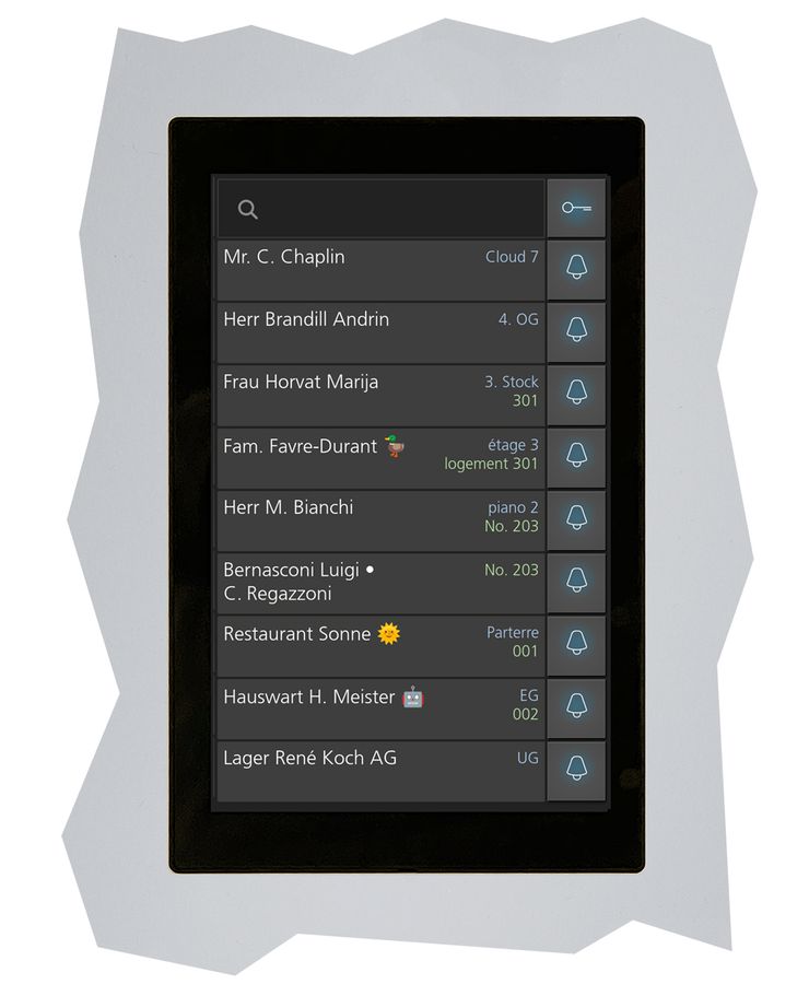 Module tactile MTGOS