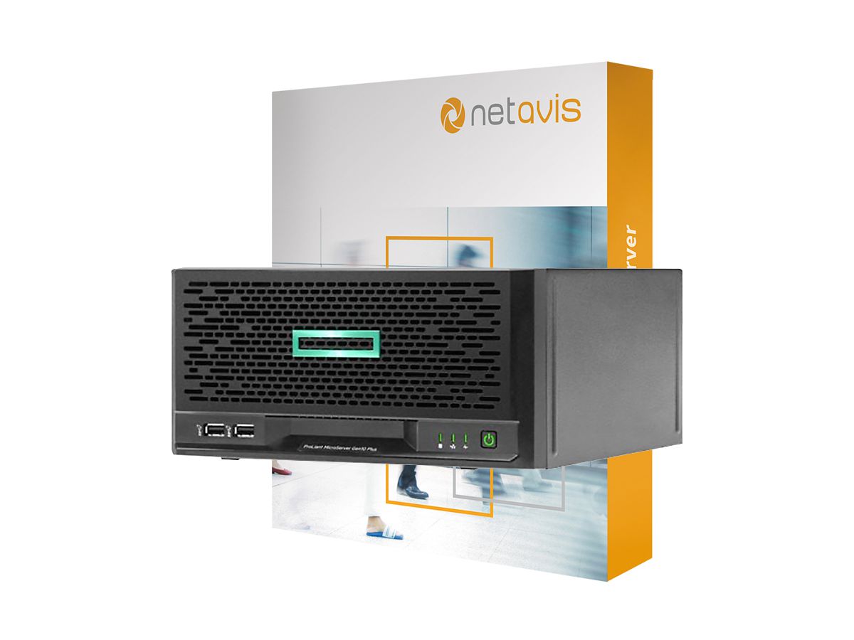 Aufzeichnungsserver Netavis für 8 IP Kameras
