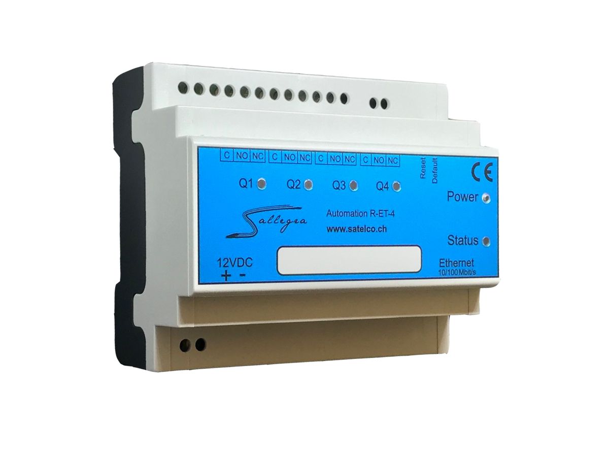 IP-Relais, 4 Kanal R-ET-4, Serie 2020 Sallegra - René Koch AG