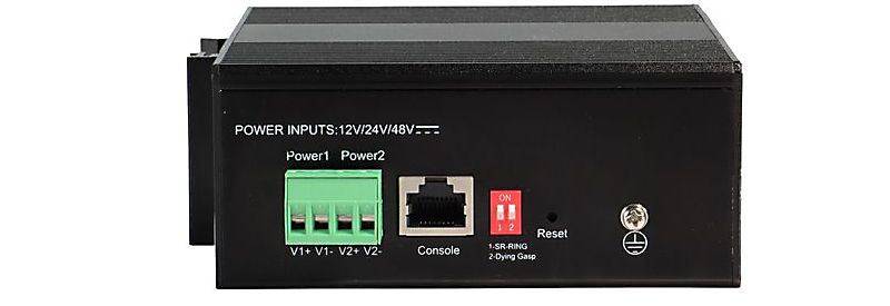 Gigabit switch industrie, géré , 8-PoE Port NSMI-4008M0A