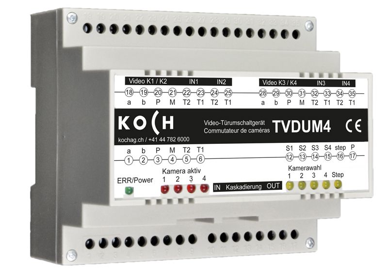 Commutateur de caméras TVDUM4