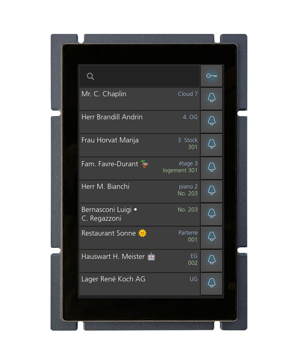 Module tactile MTGOS