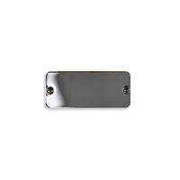 Namensschild NS6 45x19mm Ms/Chrom